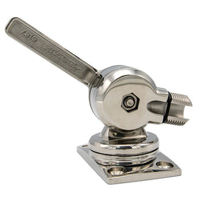 Shakespeare 6187 Sleek Compact Stainless Steel Rotatable 4-Way Ratchet Mount - TRAPSKI