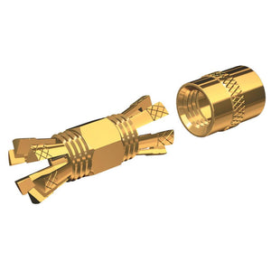 Shakespeare PL-258-CP-G Gold Splice Connector For RG-8X or RG-58/AU Coax. - TRAPSKI