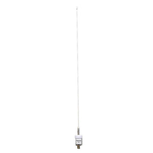 Shakespeare VHF 36in 5242-A SS Whip Low Profile End-Fed Antenna - No Cable - TRAPSKI