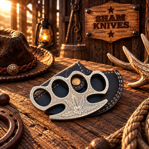 Crown Jewel – Luxury Engraved Brass Knuckle Gift