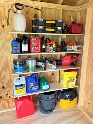 Shed Shelf Brackets - Stud Mount - TRAPSKI