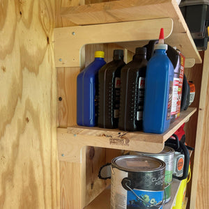 Shed Shelf Brackets - Stud Mount