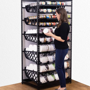 Shelf Reliance Maximizer Small Can Rotation Organizer Supports Up To 390 Cans