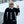 Sherpa Fleece Jacket Black / White - Women's