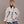 Sherpa Fleece Jacket White / Black - Women's - TRAPSKI