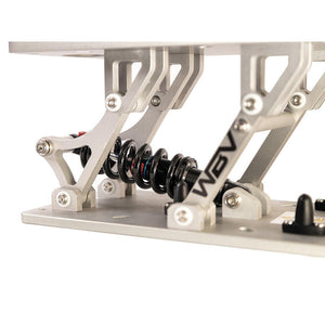 SHOCK-WBV Shock Absorber Seat - P Series - DNM Silver V2 - TRAPSKI