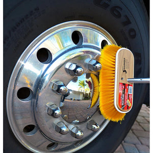 Shurhold 10" Polystyrene Medium Bristle Deck Brush - TRAPSKI