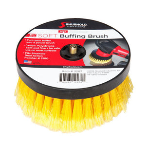 Shurhold 6-1/2" Soft Brush f/Dual Action Polisher - TRAPSKI