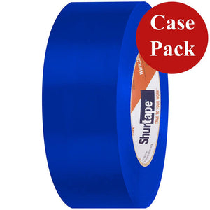 Shurtape UV-Resistant Marine Heat Shrink Tape - 48MM x 55M Roll - Straight Edge Blue *Case of 24 Rolls* [105731C] - TRAPSKI