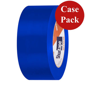 Shurtape UV-Resistant Marine Hull Preservation Tape - 48MM - 33M Roll - Straight Edge Blue *Case of 24 Rolls* [105746C] - TRAPSKI