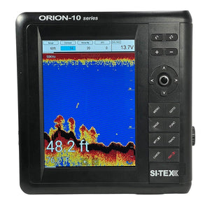 SI-TEX 10" Chartplotter System w/Internal GPS C-MAP 4D Card - TRAPSKI