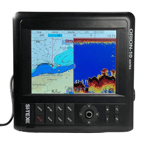 SI-TEX 10" Chartplotter System w/Internal GPS C-MAP 4D Card - TRAPSKI