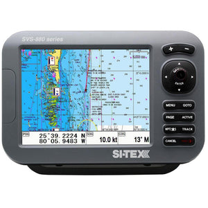 SI-TEX GPS Chart-Dual Frequency 600W Sonar System - 8 Color LCD w/Internal External GPS Antenna C-MAP 4D Card - TRAPSKI