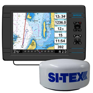 SI-TEX NavPro 1200F w/MDS-15 WiFi 20" Hi-Res Digital Radome Radar w/15M Cable - TRAPSKI