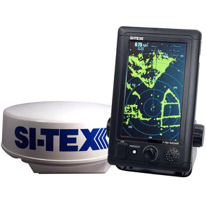 SI-TEX T-760 Compact Color Radar w/4kW 18" Dome - 7" Touchscreen - TRAPSKI