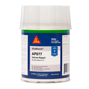 Sika SikaBiresin AP077 + BPO Cream Hardener - White - Quart - TRAPSKI