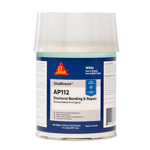 Sika SikaBiresin AP112 + BPO Cream Hardener - White - Quart - TRAPSKI