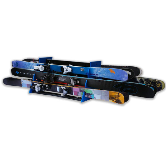 TRAPSKI SIX PACK Mobile All Mountain Ski and Standard Stance Snowboard Rack
