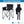 Portable 38 Inch Oversized High Camping Fishing Folding Chair
