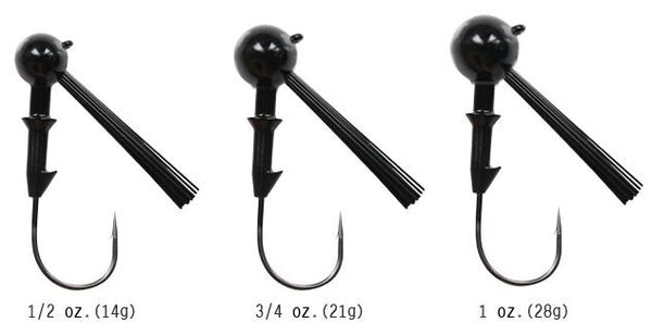 Reaction Tackle Tungsten Football Jigs (2-Pack)