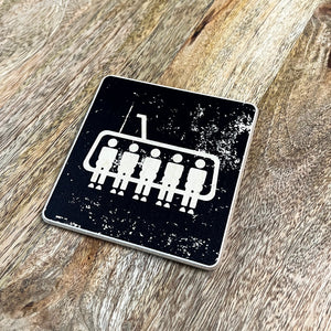 Ski Lift Coasters (5 pack)