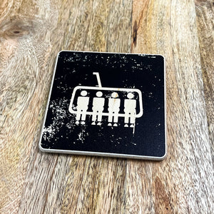Ski Lift Coasters (5 pack)