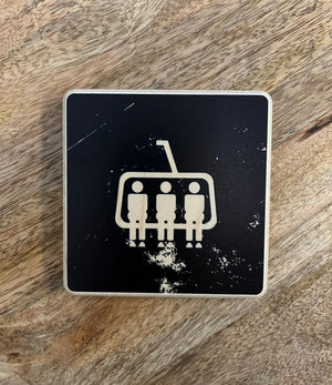 Ski Lift Coasters (5 pack)