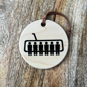 Ski Lift Ornaments (5 Pack)
