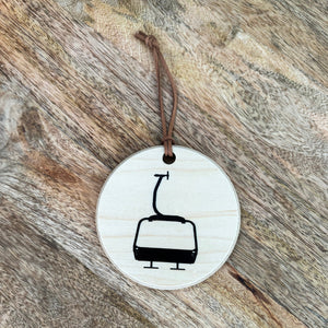 Ski Lift Ornaments (5 Pack)