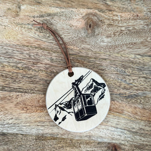Ski Lift Ornaments (5 Pack)