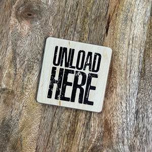 Ski Signage Coaster - TRAPSKI