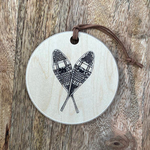 Ski Signage Ornaments (5 Pack)
