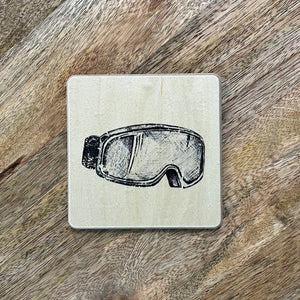 Ski-Themed Coasters (5 Pack)