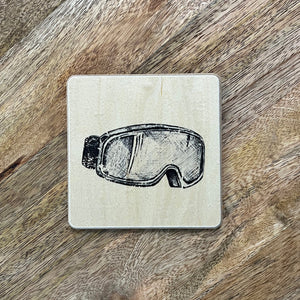 Ski-Themed Coasters (5 Pack)