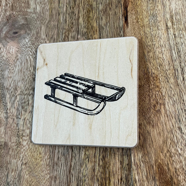 Ski-Themed Coaster