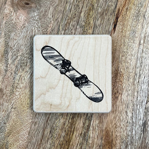 Ski-Themed Coasters (5 Pack)