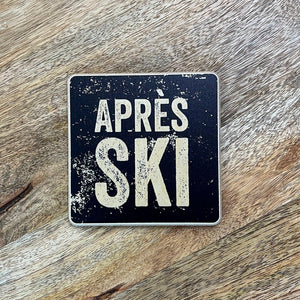 Ski-Themed Coaster - TRAPSKI
