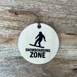 Ski-Themed Ornaments (5 Pack)