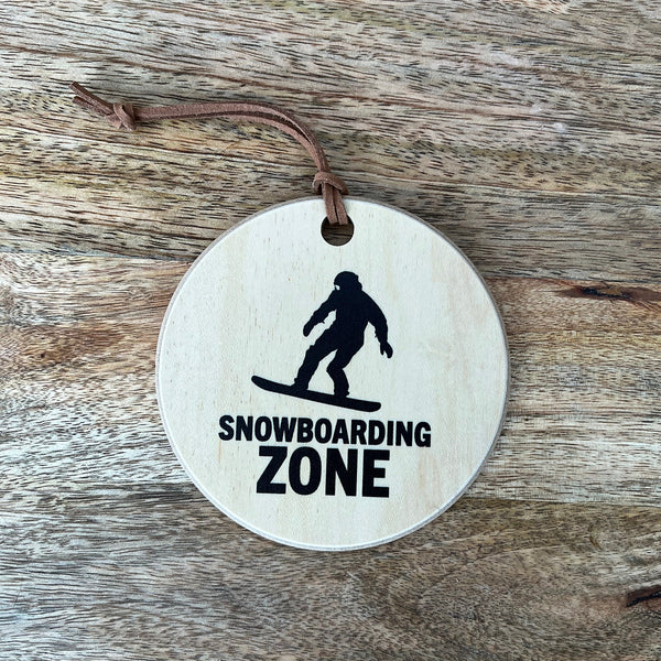 Ski-Themed Ornaments