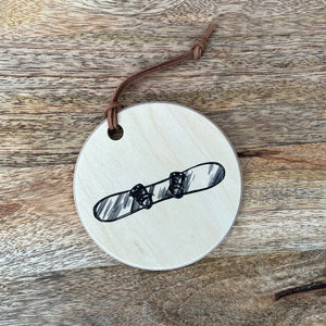 Ski-Themed Ornaments (5 Pack)