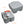 SereneLife 5.3 Gallon Portable Flushing Indoor Outdoor Travel Camping RV Toilet