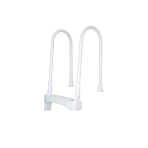 Vinyl Works 4 Step Ladder for 60 Inch Pool Walls w/ Swimming Pool Ladder Mat