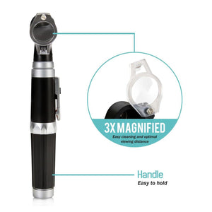 SereneLife Fiber Optic Otoscope Auriscope Internal Ear Inspection Instrument