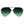 Smaller Megan 2 - Dark Green Metal Aviator Sunglasses - TRAPSKI