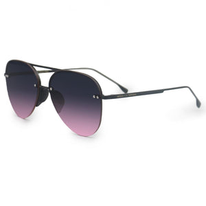 Smaller Megan 2 Faded Purple Pink - Tangle Free Aviator Sunglasses - TRAPSKI