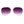 Smaller Megan 2 - Purple Metal Aviator Sunglasses with Gold Frame - TRAPSKI