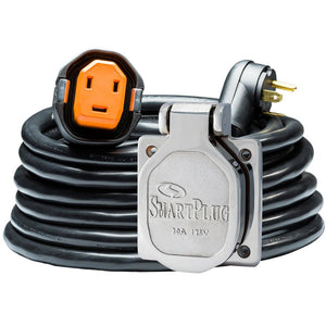 SmartPlug RV Kit 30 AMP Dual Configuration Cordset Stainless Steel Inlet Combo - 30 - TRAPSKI