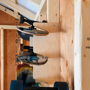 Snowboard Stud Mounted Rack