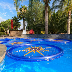 Solar Sun Rings UV Resistant Pool & Spa Heater Circular Solar Cover (9 Pack)