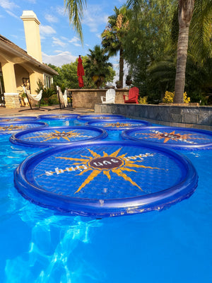 Solar Sun Rings UV Resistant Pool & Spa Heater Circular Solar Cover (9 Pack)